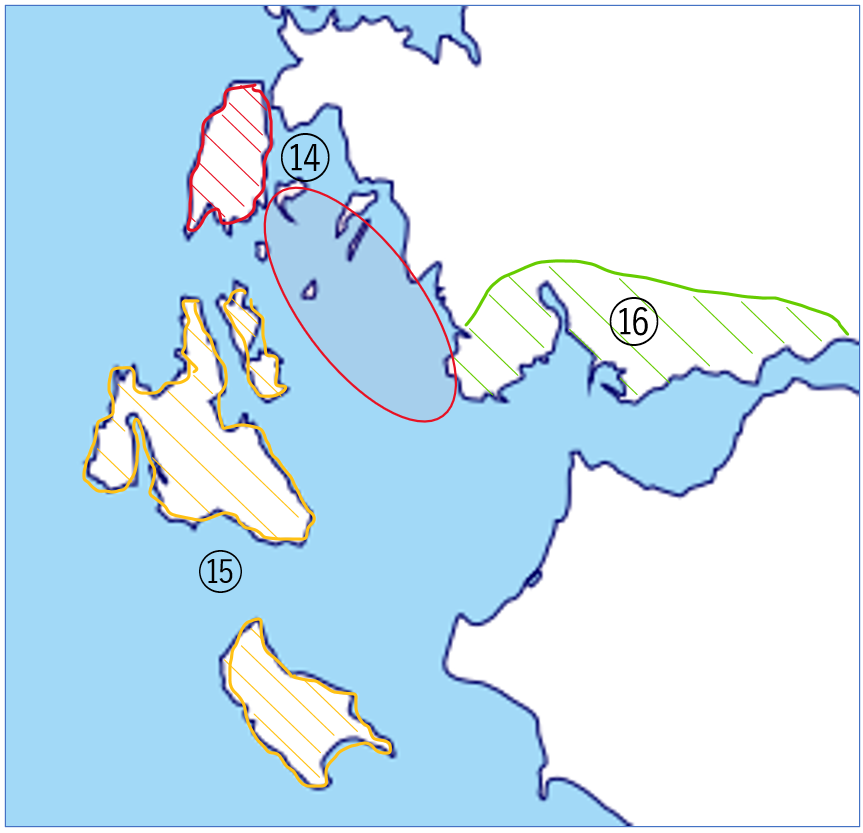船軍の目録　ギリシア東部の島々